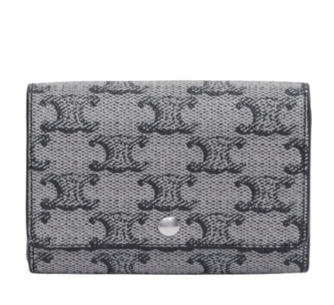 Triomphe Canvas Card Wallet