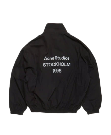 Acne Studios Logo Zipper Jacket Black