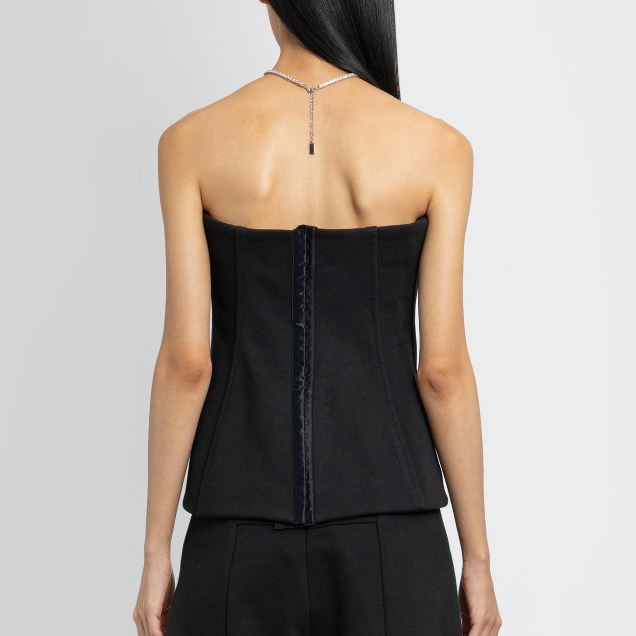 VETEMENTS women's black corset
