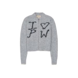 Crushed Zip Cardigan