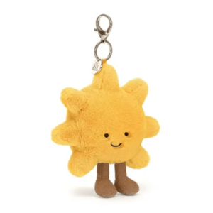 Jellycat Amuseables Sun Bag Charm Buttery Gold
