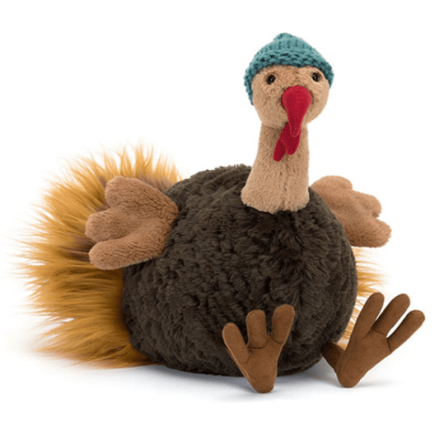 Jellycat Theo Turkey Brown