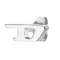 Diesel Dx1519040 Stainless Steel Single Earring Silver
