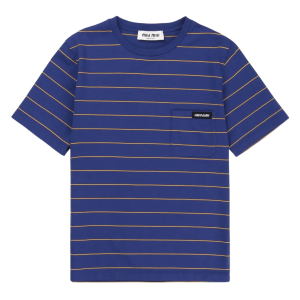 Jersey Stripe Short Sleeve T-Shirt - Topaz