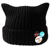 G-DRAGON Knit Cap Black