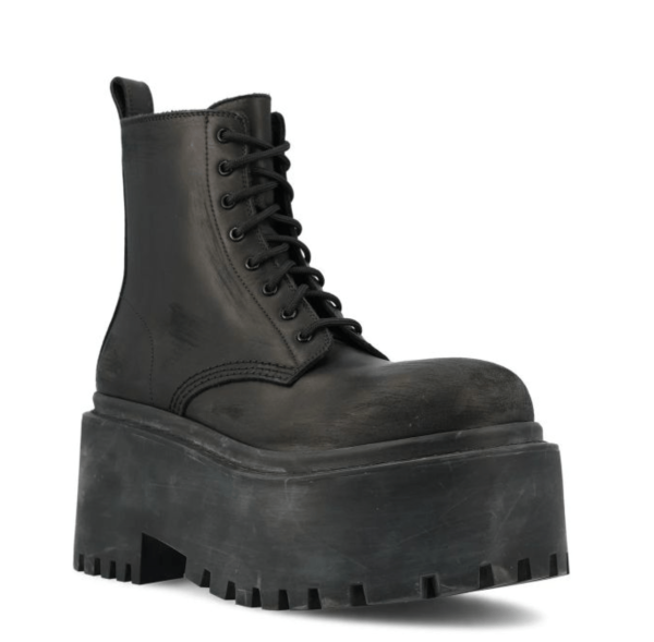 Strike Platform Lace-Up Boots