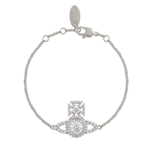 Vivienne Westwood Norabelle Bracelet Platinum White
