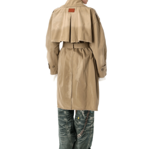 OSTRID GARMENT DYE TRENCH COAT
