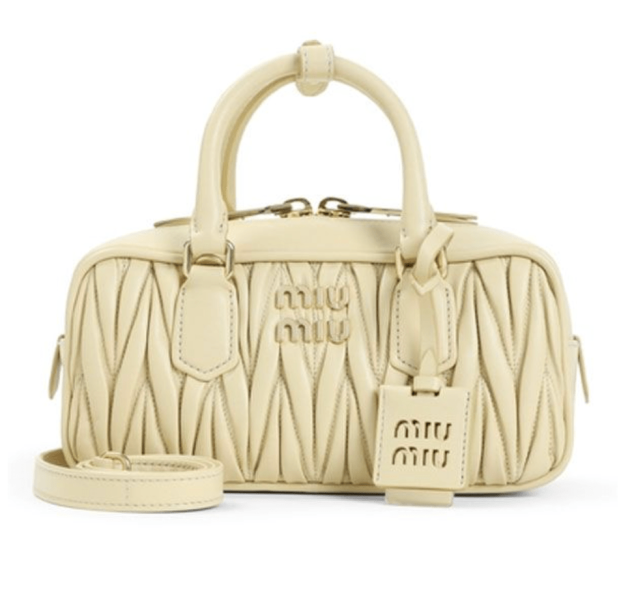 Arcadi logo matelasse leather tote bag