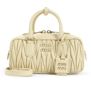 Arcadi logo matelasse leather tote bag