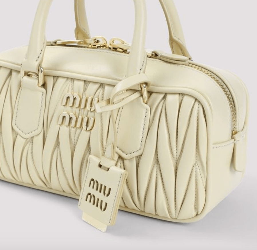 Arcadi logo matelasse leather tote bag