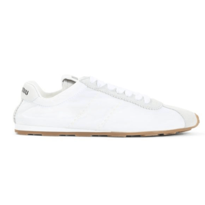 Logo Detail Nylon Low Top Sneakers