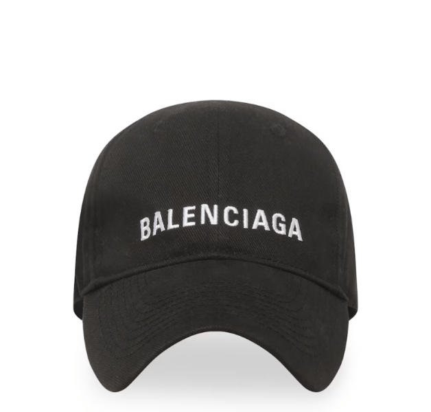 Balenciaga Cap in Black/white