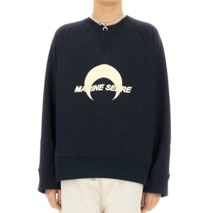 Moon logo fleece raglan sweatshirt