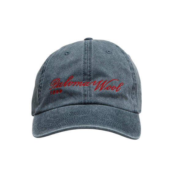 Logo embroidered cotton ball cap