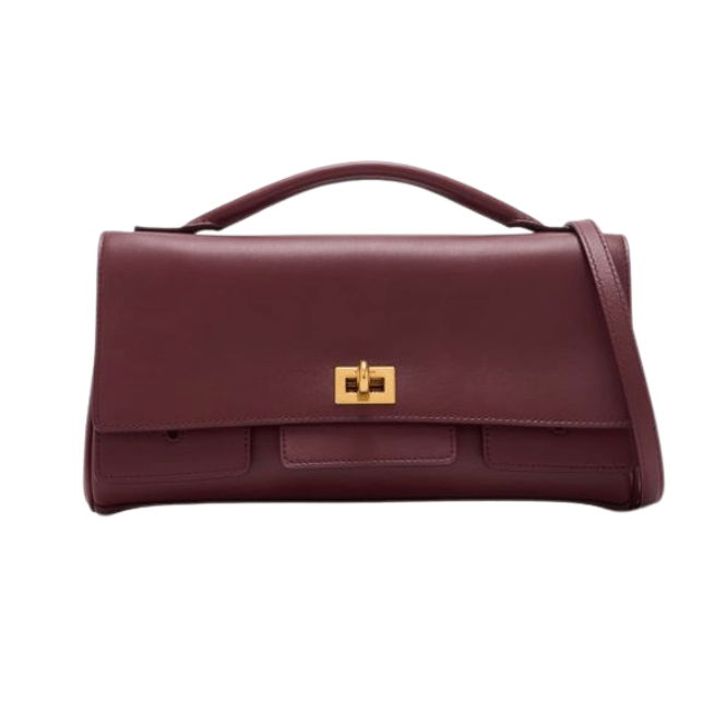 BEL AIR LEATHER SMALL CLUTCH BAG