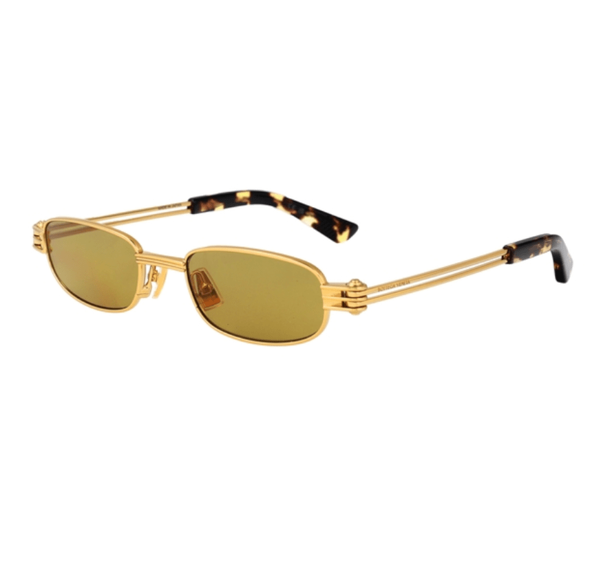 Bottega Veneta Gold Sunglasses