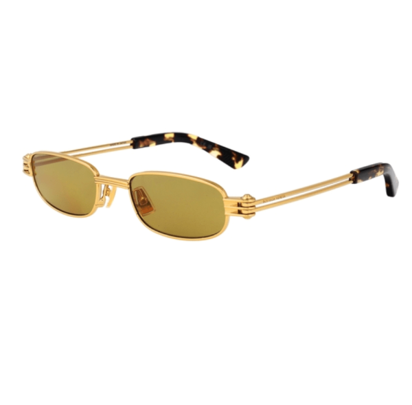Bottega Veneta Gold Sunglasses