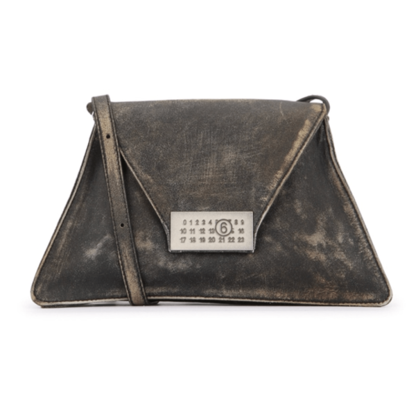 MM6 Maison Margiela Black Shoulder Bag
