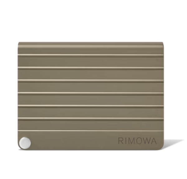 Rimowa Aluminium Card Holder Titanium