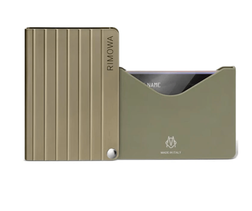 Rimowa Aluminium Card Holder Titanium