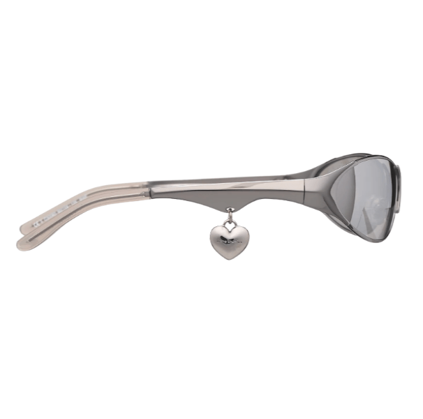Metal Frame Charm Sunglasses
