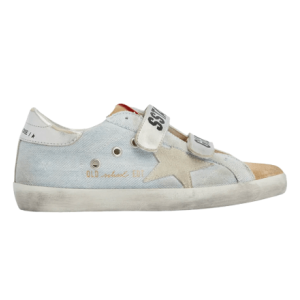 (W) Golden Goose Old School Blue Sneakers
