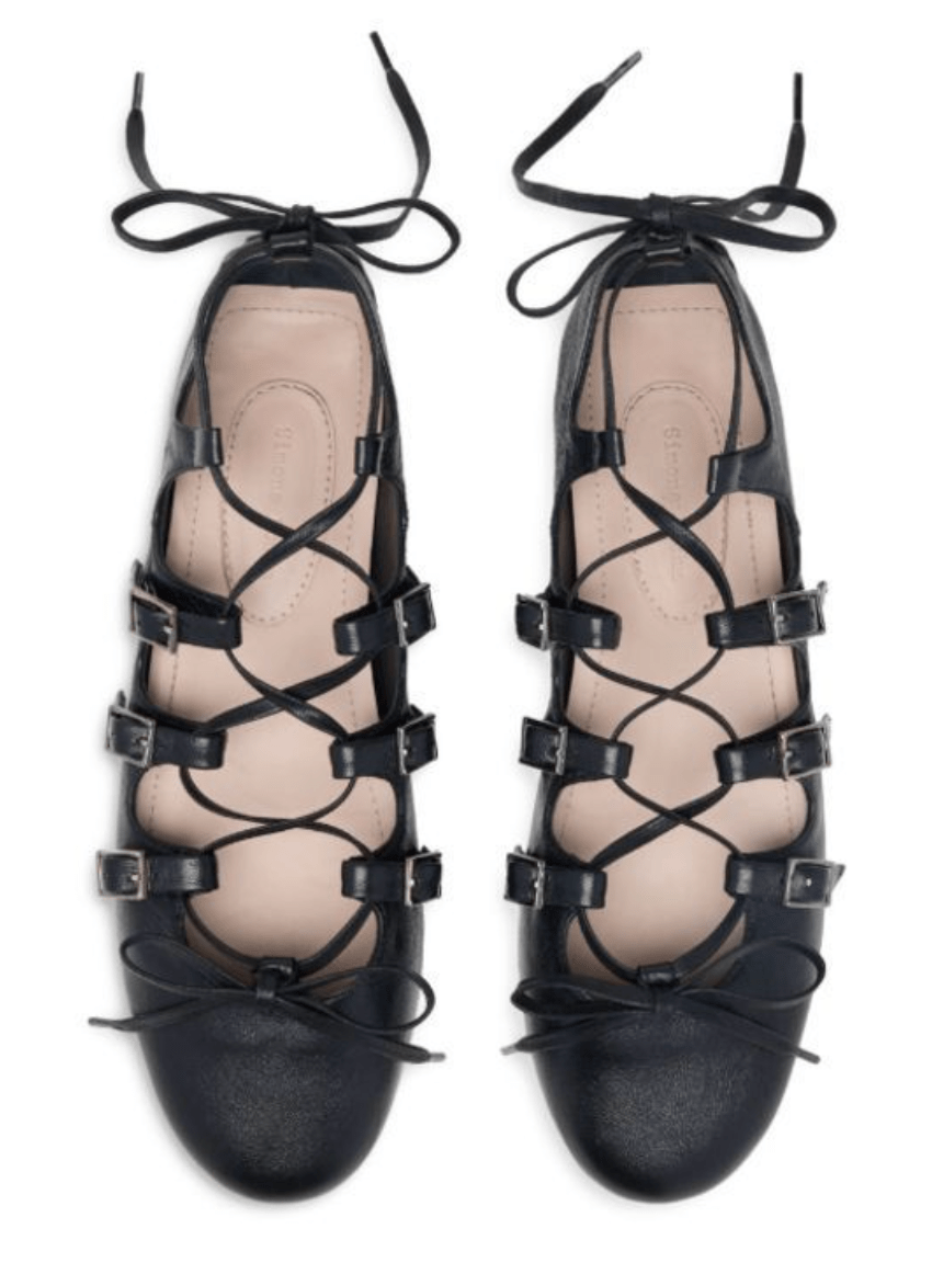 GHILLIE ballerina shoes