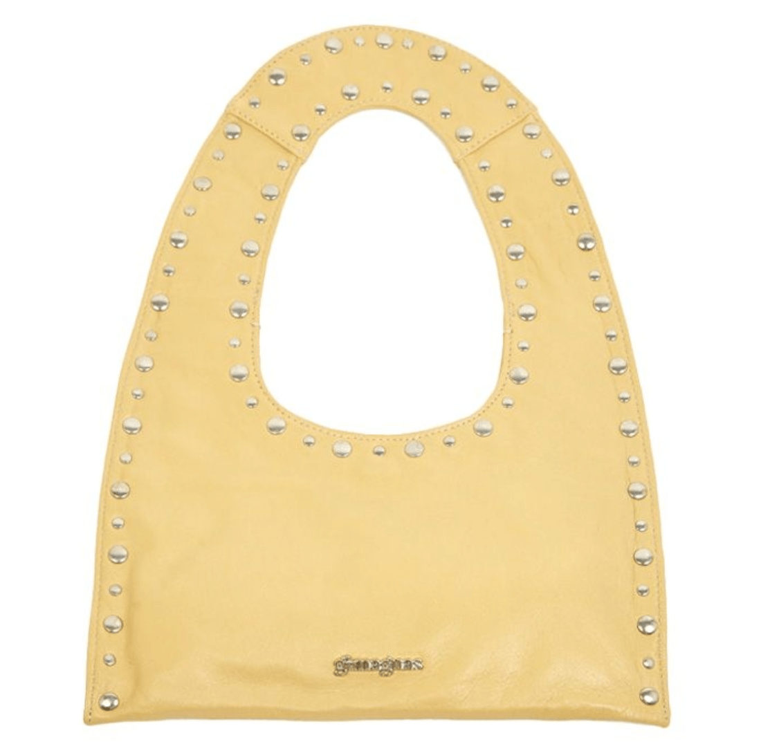 Franca Logo Studded Mini Tote Bag