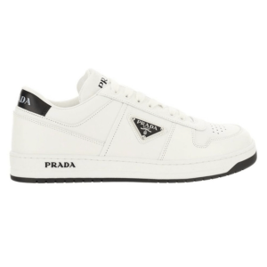 Downtown Logo Leather Sneakers