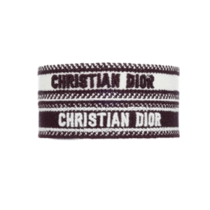 Logo jacquard cotton bracelet