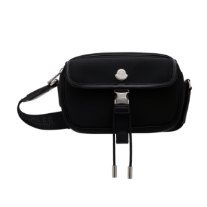 Black New Trick Water-Repellent Crossbody Bag