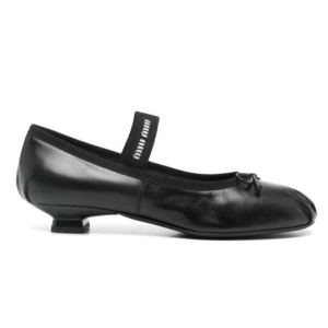SS25 Ballerina satin pumps heels