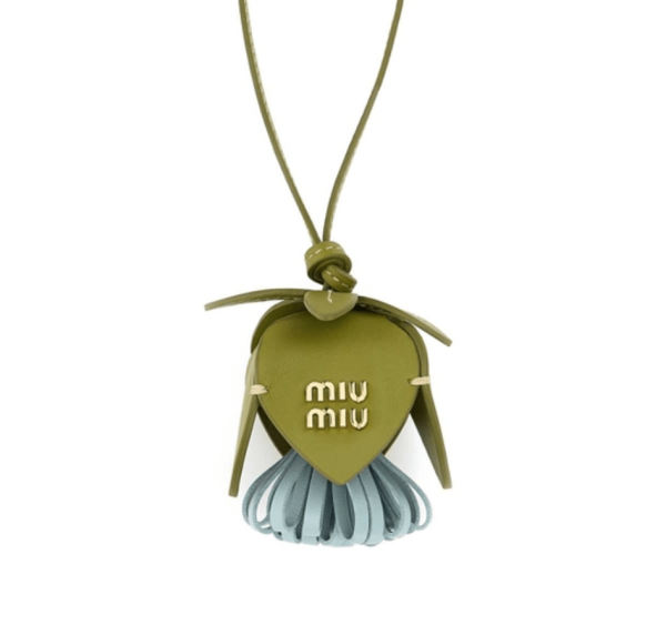 Miu Miu green bag accessories