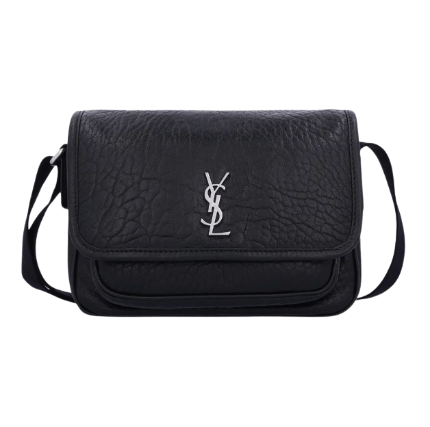 Small Monogram Niki Crossbody Bag - Black:Silver 