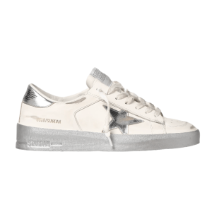 Stardan sneakers, silver heels, silver star