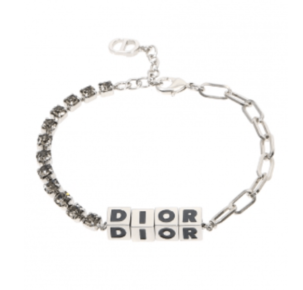 Dior Cube Bracelet Silver