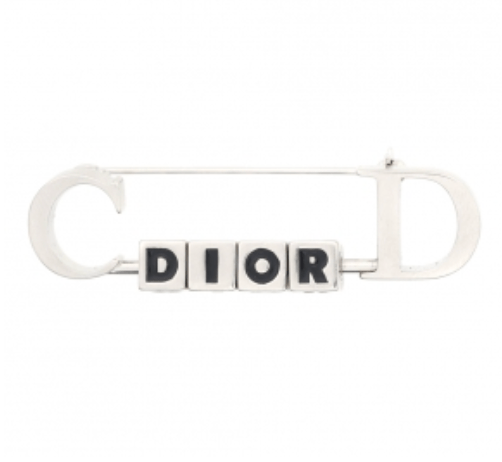 Dior Oblique Tiepin Silver
