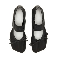 MM6 Maison Margiela Black Flat Shoes