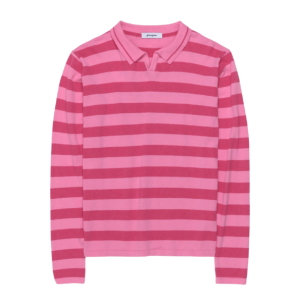 GIMAGUAS Leo Striped Polo Shirt