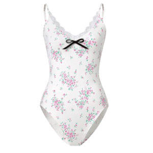 (W) Haus Nowhere x Shushu/Tong Ribbon Swim Suit White