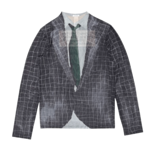 Acne Studios Mesh Print T-Shirt
