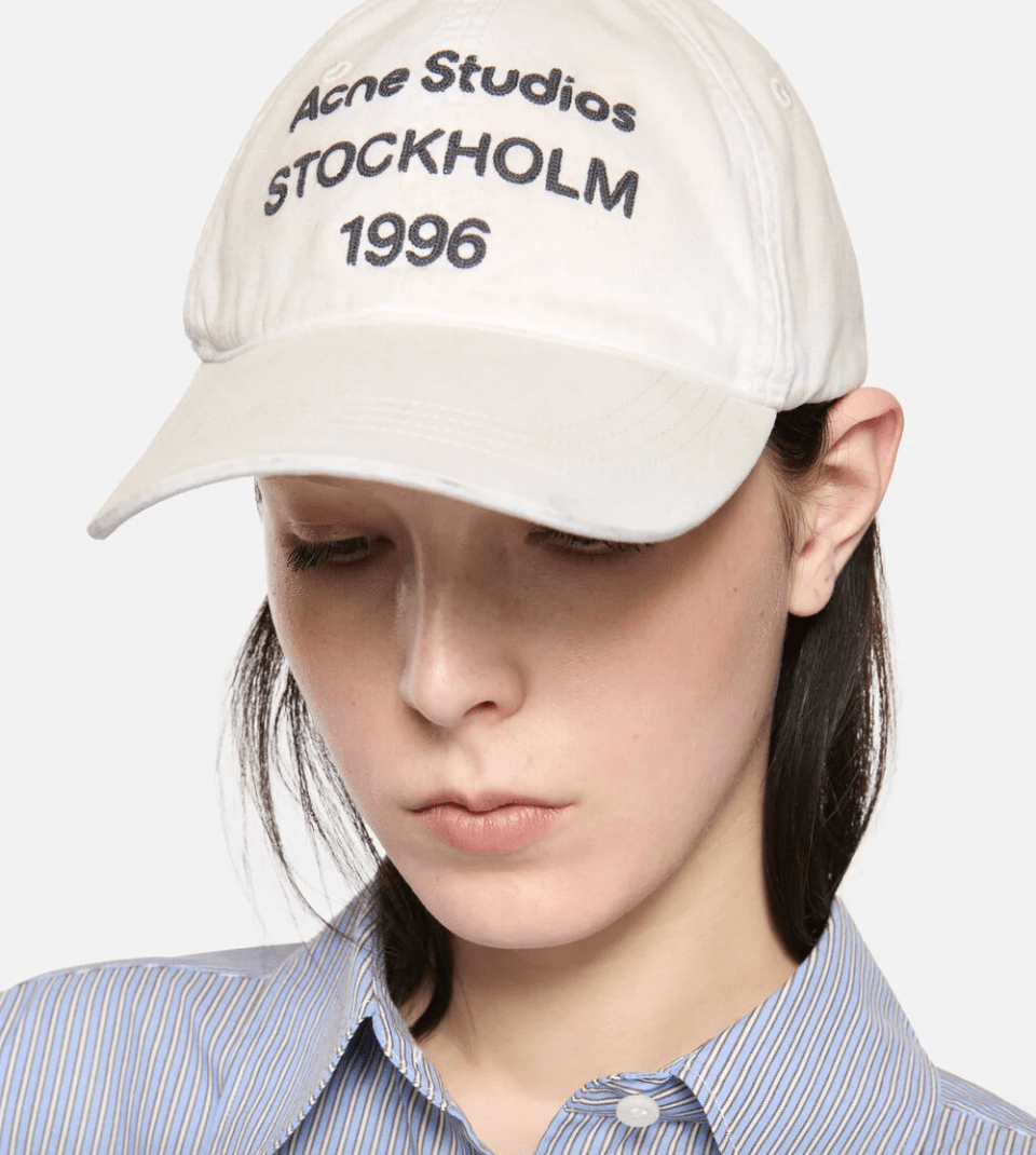 Acne Studios Logo Baseball Cap