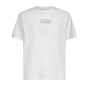 MM6 NUMERIC T-SHIRT WHITE