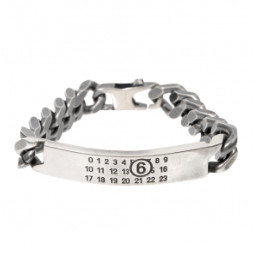Engraved Logo Chain Bracelet