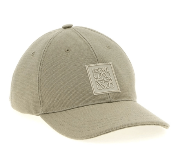 LOEWE Grey Baseball Cap