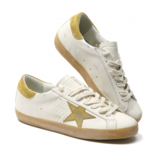   Golden Goose Super-Star White Ocra Gum