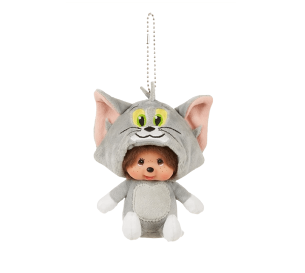 Monchhichi x Tom & Jerry SS Doll Mini Key Chain Tom