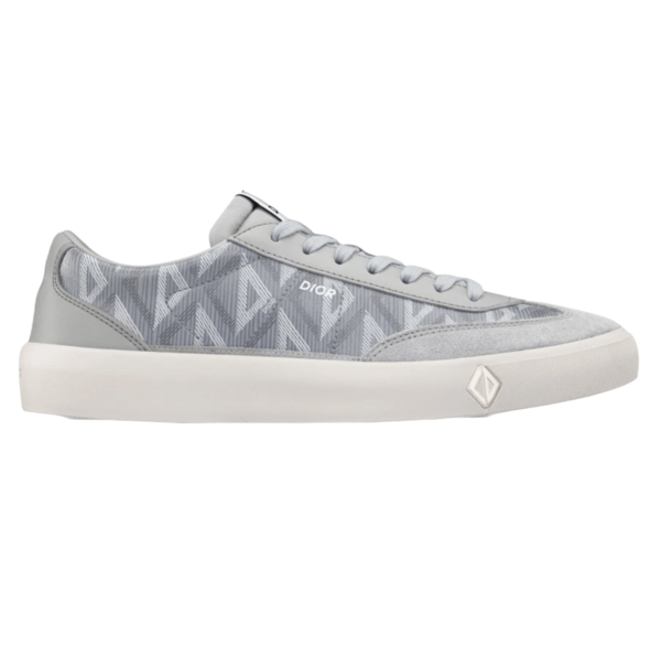 Dior B101 Sneakers Dior Gray CD Diamond Canvas Smooth Calfskin Nubuck
