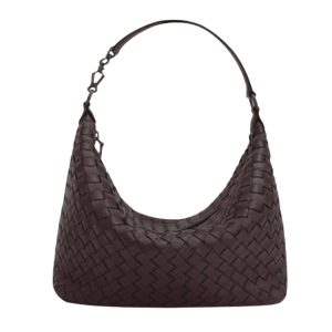 Bottega Veneta Intrecciato Shoulder Bag Brown
